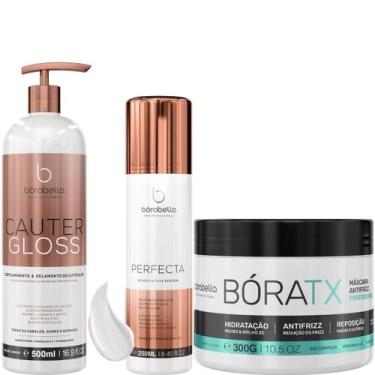 Imagem de Borabella Cauter Gloss 500ml + Perfecta 250ml + Bóratx 300g