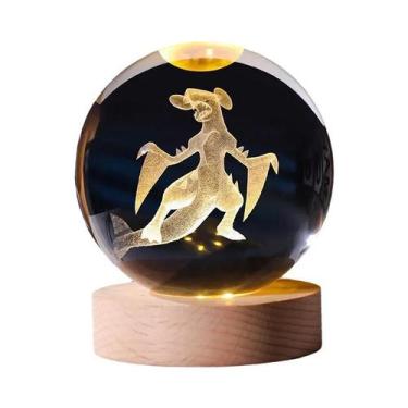 Imagem de Luz Noturna Em Cristal 3D Com Figuras De Pokémon, Brinquedos Blastoise