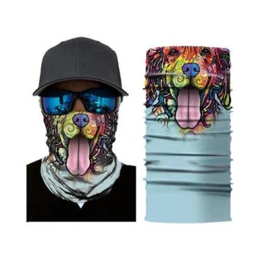 Imagem de Bandana Mágica Sem Costura Monkey Shark, Protetor De Pescoço, Tubo Pro