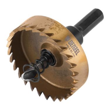 Imagem de Serra Copo Metal 50mm Nitreto Titânio Denzel M10x1.5 14mm