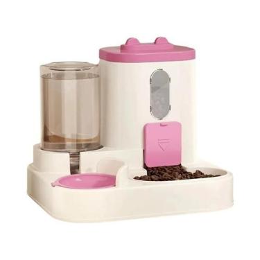Imagem de Dispensador Automático 2 Em 1 De Ração E Água Para Gatos, Suprimentos 