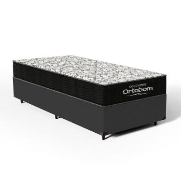Imagem de Cama Box + Colchão - Espuma D45 Ortobom Airtech 150 Solteiro