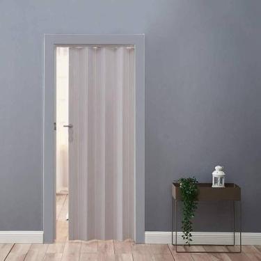 Imagem de Porta Sanfonada Cinza 80cm Vitesse - Divisória De Ambientes Com Design Perfeito