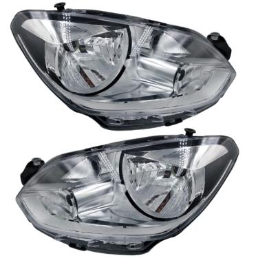 Imagem de Par Farol Up 2014 2015 2016 Foco Simples Cromado