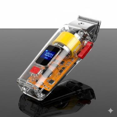 Imagem de Maquina De Cortar Cabelo Sem Fio Recarregável Bivolt NG-108A - Dolce M