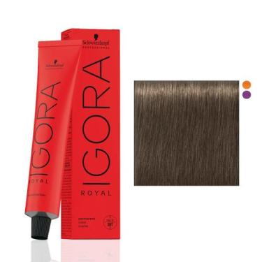 Imagem de Igora Royal 7-42 Louro Médio Bege Fumê - Schwarzkopf Professional
