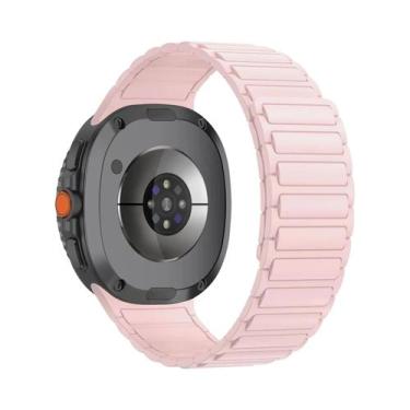 Imagem de Pulseira De Silicone Para Samsung Galaxy Watch 8, 46mm, 40mm, 44mm, Es