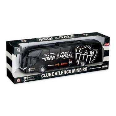 Imagem de Ônibus Brinquedo Miniatura Atletico Mineiro Replica Usual Brinquedos