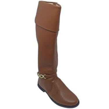 Imagem de Bota Molekinha Menina Infantil com Detalhe em Corrente-Feminino