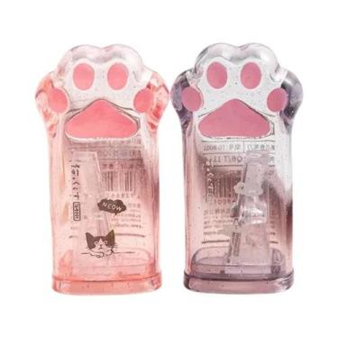 Imagem de Apontador De Lápis Com Formato De Pata De Gato, Material Escolar Criat