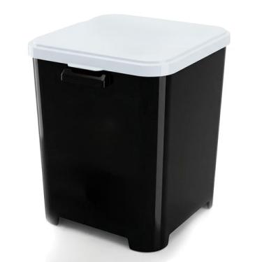 Imagem de Porta Ração Organizador Suporta Até 15 Kg Com Vedação Anti Formiga - F