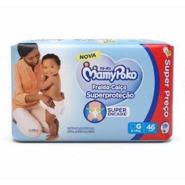 Imagem de Fralda Descartável MamyPoko Calça SuperProteção Hiper G 46 Unidades