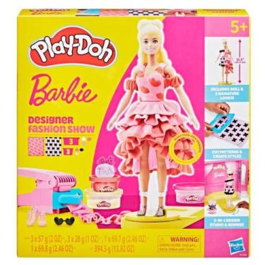 Imagem de Massinha Play Doh Barbie Desfile de Moda Hasbro G1356 - Play-Doh