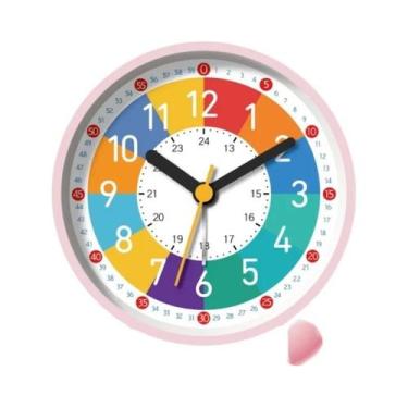 Imagem de Relógio Despertador Silencioso Para Crianças, Aprendizado Precoce, Par