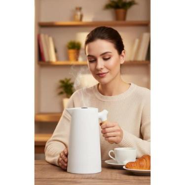 Imagem de Garrafa Térmica Digital 1L: Display Colors, C/ Termômetro - Congratula