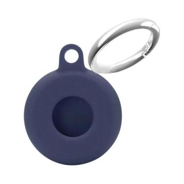 Imagem de Localizador Anti-Perda Para Cães Airtag, Estojo De Silicone Líquido Po