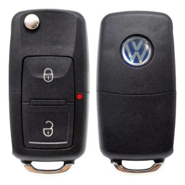 Imagem de Chave Canivete Vw Saveiro Golf G5 Fox Golf Up 2 Botões - Congratulatio