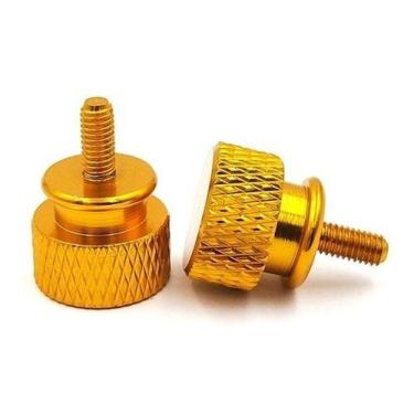 Imagem de Kit C/ 5 Parafusos Coloridos Para Gabinete Gamer - - Draconis, Dourado