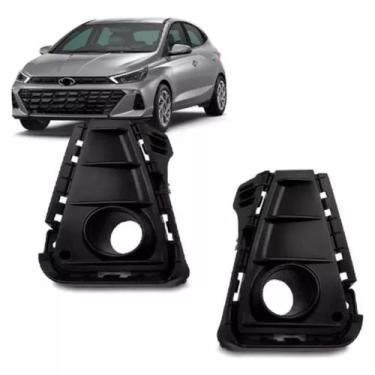 Imagem de Grade Lateral Parachoque Hb20 2023 2024 Com Furo  - Marca Imports , Pa