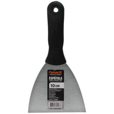 Imagem de Espátula De Aço Encruado 1020 Famastil Cabo Em Pvc 10cm
