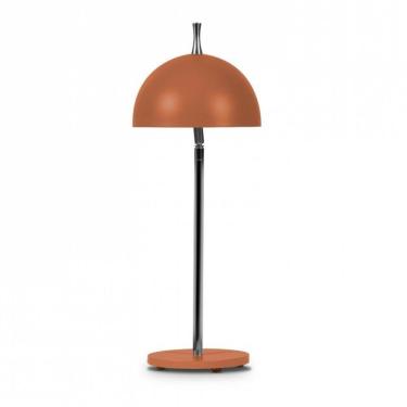 Imagem de Luminária de Mesa Abajur para 1 Lâmpada Redondo 7615 JD Molina Cobre