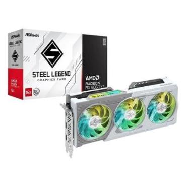 Imagem de Placa de Vídeo ASRock RX 9060 XT SL AMD Radeon, 16GB, GDDR6, Triple Fan, RDNA 4 - RX9060XT SL 16GO-Unissex