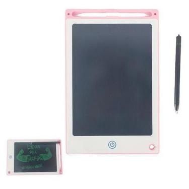 Imagem de Lousa Magica Lcd 8.5 Bloco Desenho Eletrônico Infantil Cor - Br