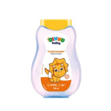 Imagem de Condicionador Infantil Dinno Baby 100mL  Suave, Sem Sulfato e Ideal pa