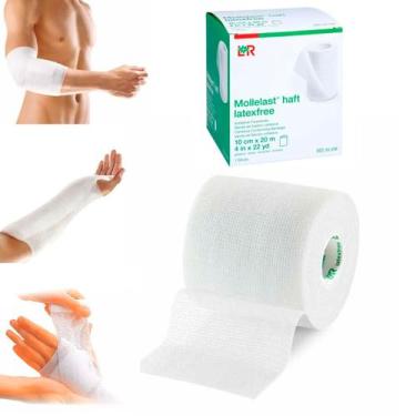 Imagem de Bandagem Coesiva Mollelast Haft Latex Free 10cm x 20 Metros - lohmann 