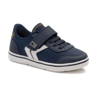 Imagem de Sapato Infantil Klin Flyer Marinho com Branco 117.160, 22