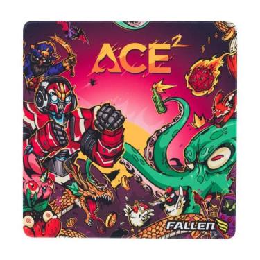 Imagem de Mousepad Gamer Fallen Ace2 - Grande (45x45) - Speed++