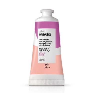 Imagem de Creme Nutritivo para Mãos Tododia Avelã e Cassis 50ml - Natura