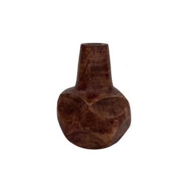 Imagem de Vaso decorativo em madeira 27 cm - BTC