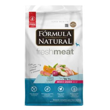 Imagem de Ração Fórmula Natural Fresh Meat Light Cães Adultos de Raças Médias e 