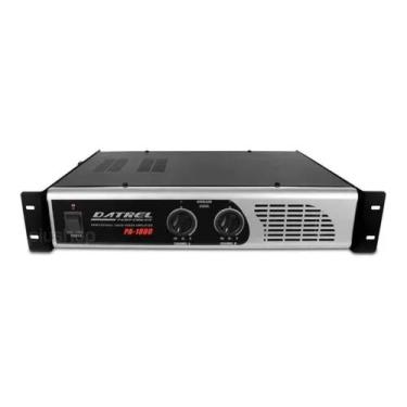 Imagem de Amplificador De Potência Profissional Datrel Pa1800 300w Rms