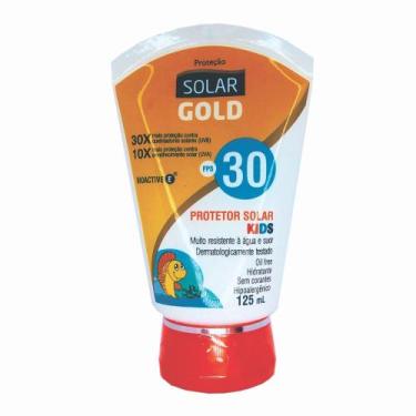 Imagem de Protetor solar Solar Gold Kids FPS 30 1 unidade de 125 mL