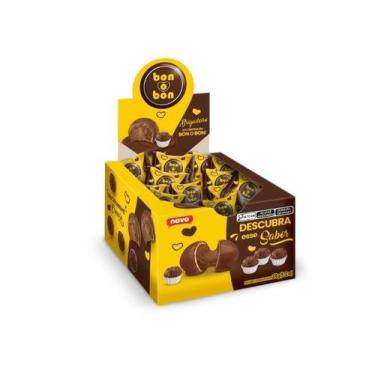 Imagem de Bon Bon Sabor Brigadeiro Display com 18 Unidades.