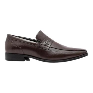 Imagem de Sapato Social Democrata Unique Marrom Masculino, Brown, 41