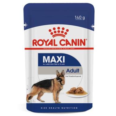Imagem de Ração Úmida Royal Canin para Cães Adultos de Porte Grande 140g