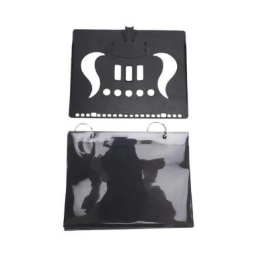 Imagem de Suporte Leve E Portátil Para Partituras De Música Para Saxofone, Clari