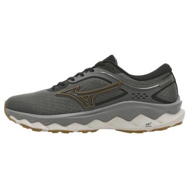 Imagem de Tênis de Corrida Mizuno Wave Titan 3, 42, Cinza