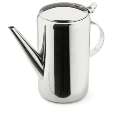 Imagem de Bule para café em inox com bico 1 L - Forma, CINZA