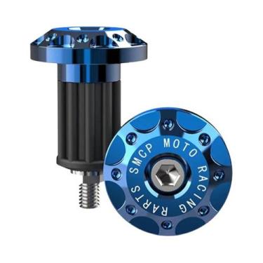 Imagem de Ponteiras De Guidão Universais De Alumínio CNC 17mm Para Motocicletas,