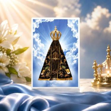 Imagem de Adesivo Vinil Impermeável Nossa Sra Aparecida Tradicional - Lua Místic