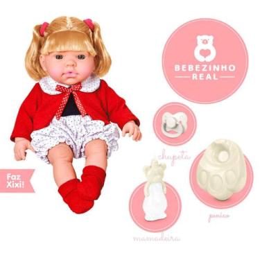 Boneca Bebezinho Real Estilo Newborn Reborn Roma - Loja Zuza