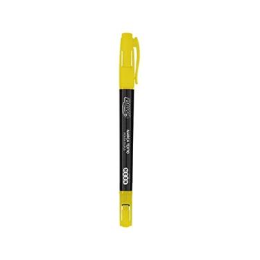 Imagem de Caneta Marca Texto Ponta Dupla Neon BRW (Yellow)