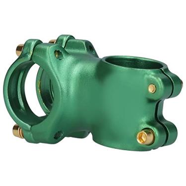 Imagem de 01 Haste de guidão de bicicleta de liga de alumínio de 7 graus, haste de bicicleta de estrada, acessórios de bicicleta de guidão estáveis para bicicleta de estrada (verde)