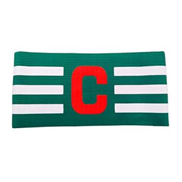 Imagem de Faixa de Capitão Braçadeira de Futebol Várias Cores Pronta Entrega (Verde)