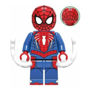 Imagem de Boneco Blocos De Montar Homem Aranha Traje All New
