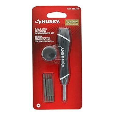 Imagem de Husky 70381H 8 In 1 Reversible Bit Compact Precision Star Screwdriver Set with Onboard Storage